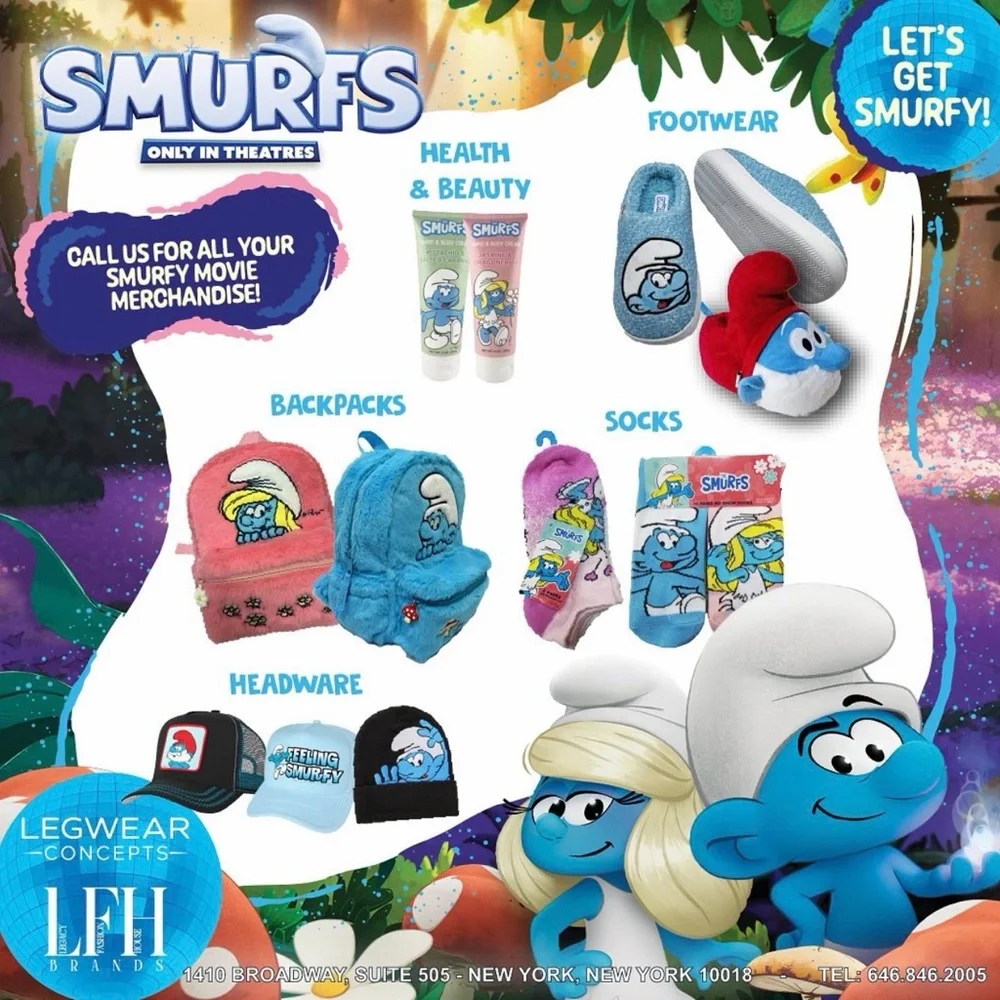 🩵 The Smurfs 10-Pair No Show Socks Set | Shoe Size 4-10 | NWT 💞